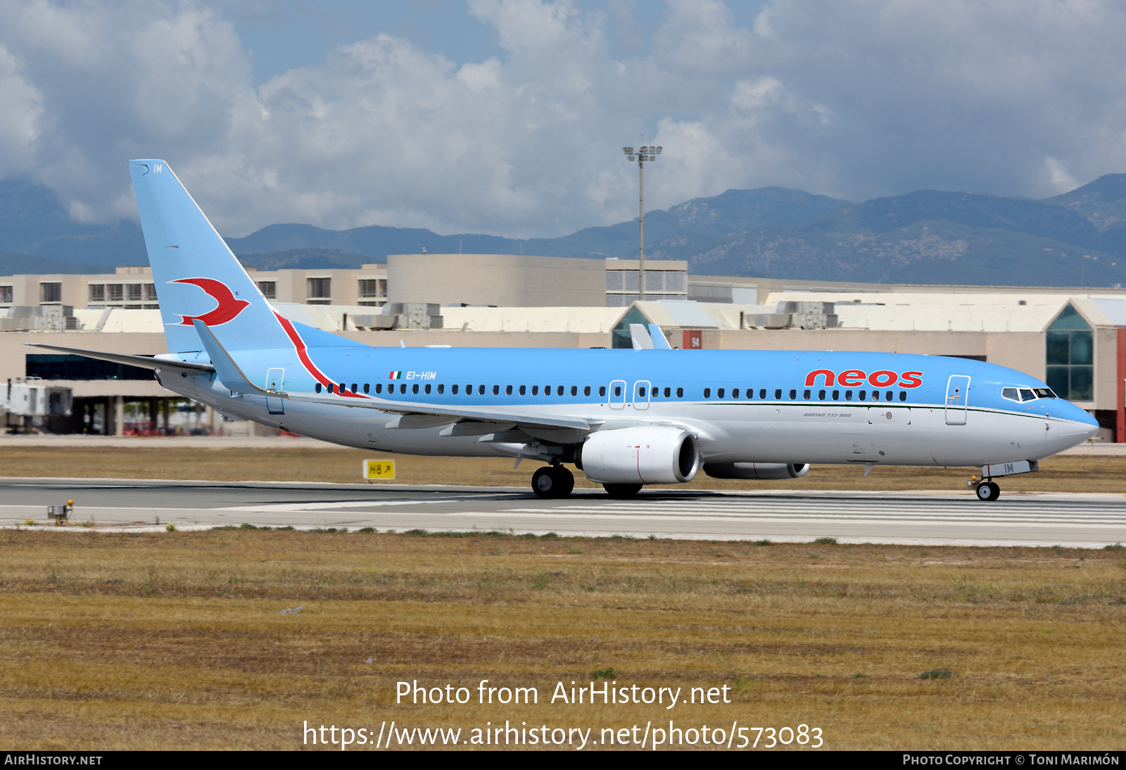 Aircraft Photo of EI-HIM | Boeing 737-800 | Neos | AirHistory.net #573083