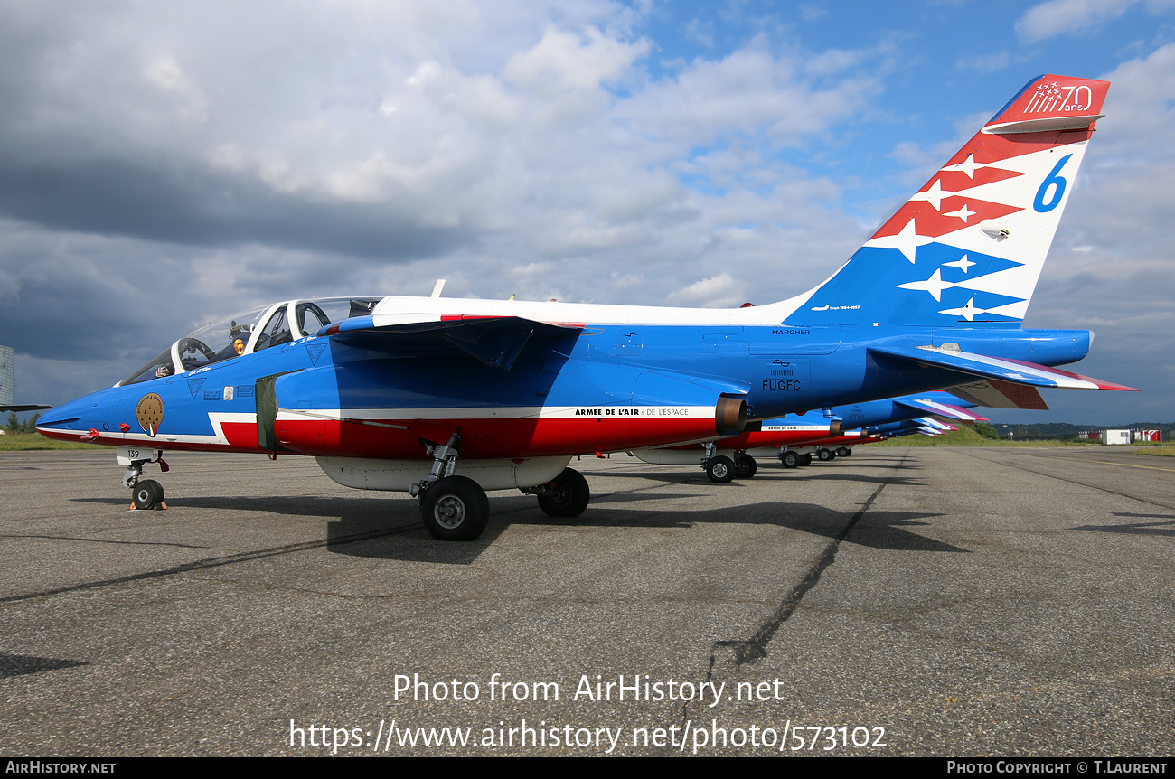 Aircraft Photo of E139 | Dassault-Dornier Alpha Jet E | France - Air Force | AirHistory.net #573102