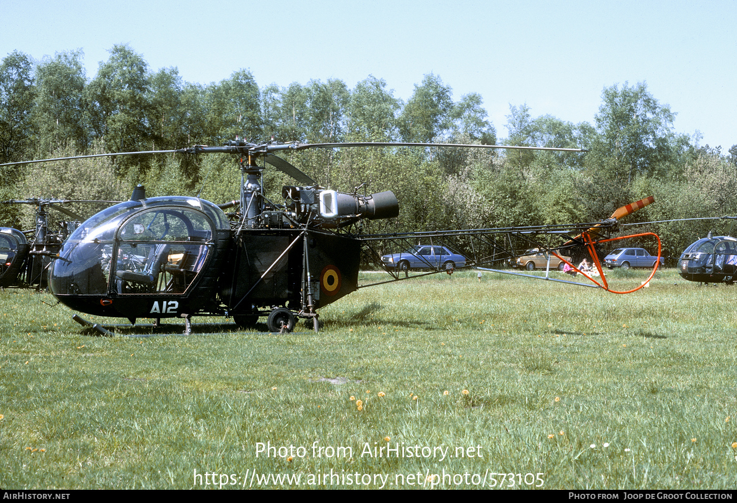 Aircraft Photo of A12 | Sud-Est SE-3130 Alouette II | Belgium - Army | AirHistory.net #573105