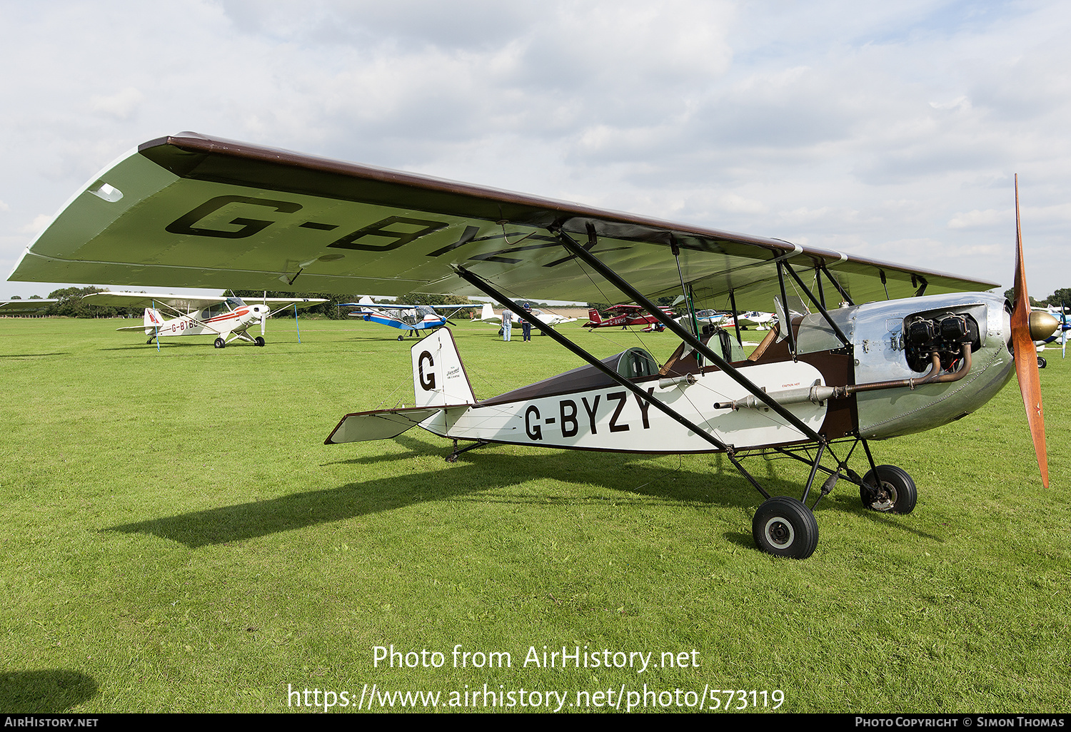 Aircraft Photo of G-BYZY | Pietenpol Air Camper | AirHistory.net #573119