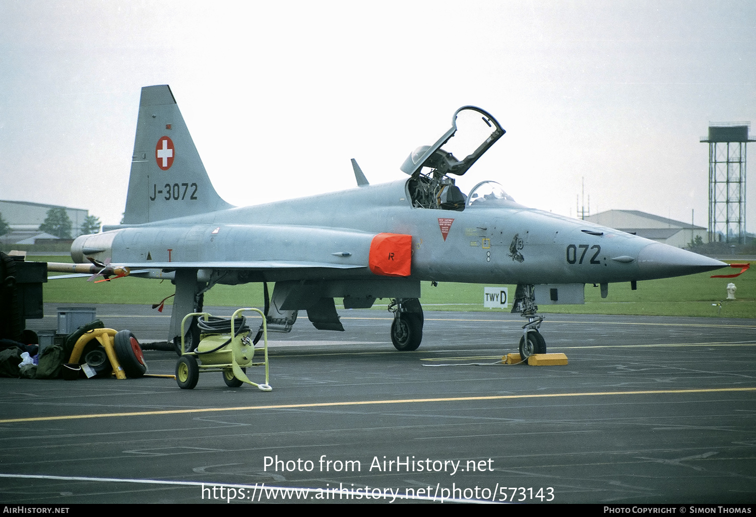 Aircraft Photo of J-3072 | Northrop F-5E Tiger II | Switzerland - Air Force | AirHistory.net #573143