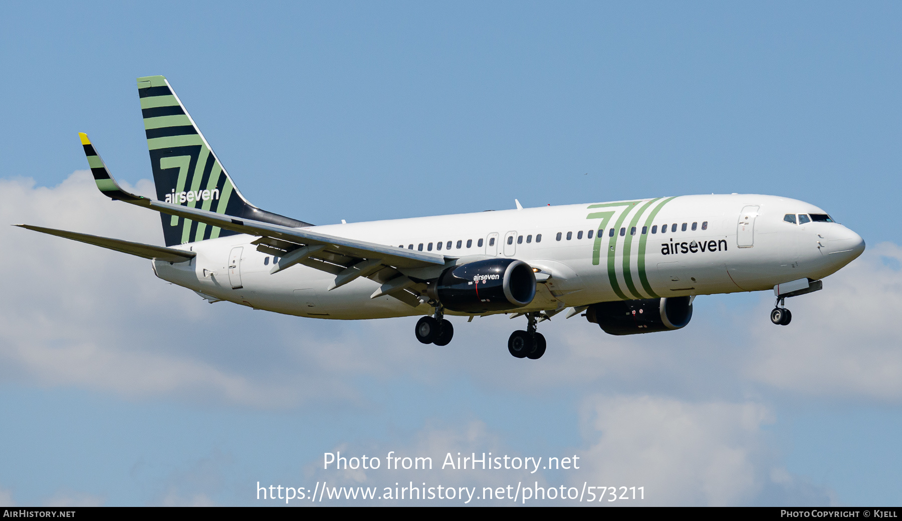 Aircraft Photo of OY-ASD | Boeing 737-8FZ | Airseven | AirHistory.net #573211