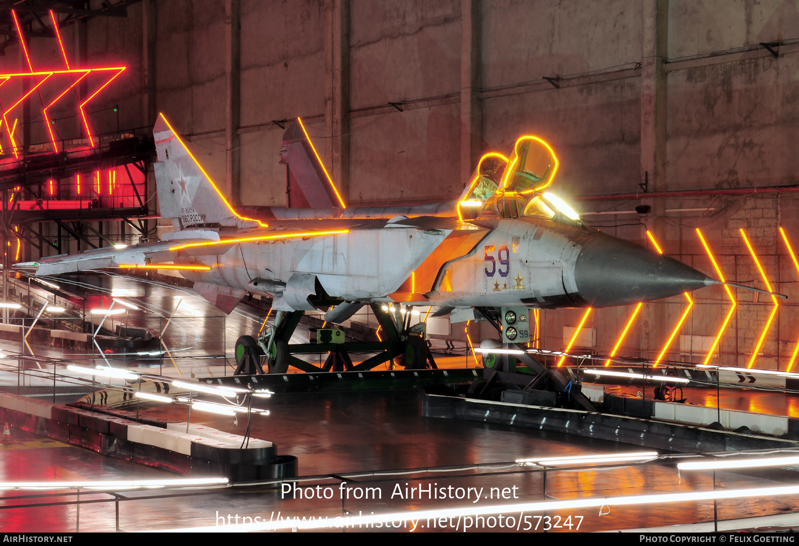 Aircraft Photo of RF-95454 | Mikoyan-Gurevich MiG-31B | Russia - Air Force | AirHistory.net #573247