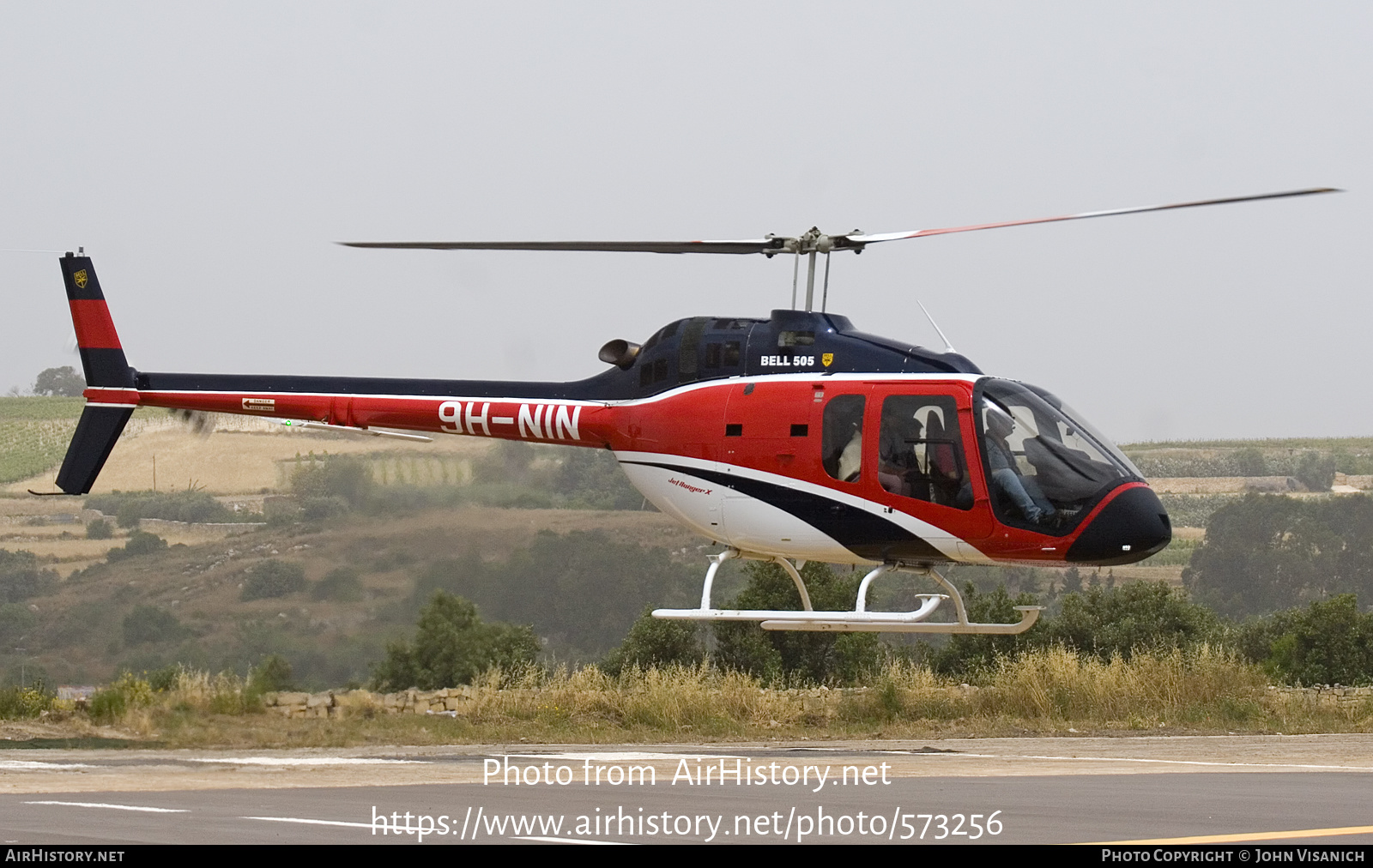 Aircraft Photo of 9H-NIN | Bell 505 JetRanger X | AirHistory.net #573256