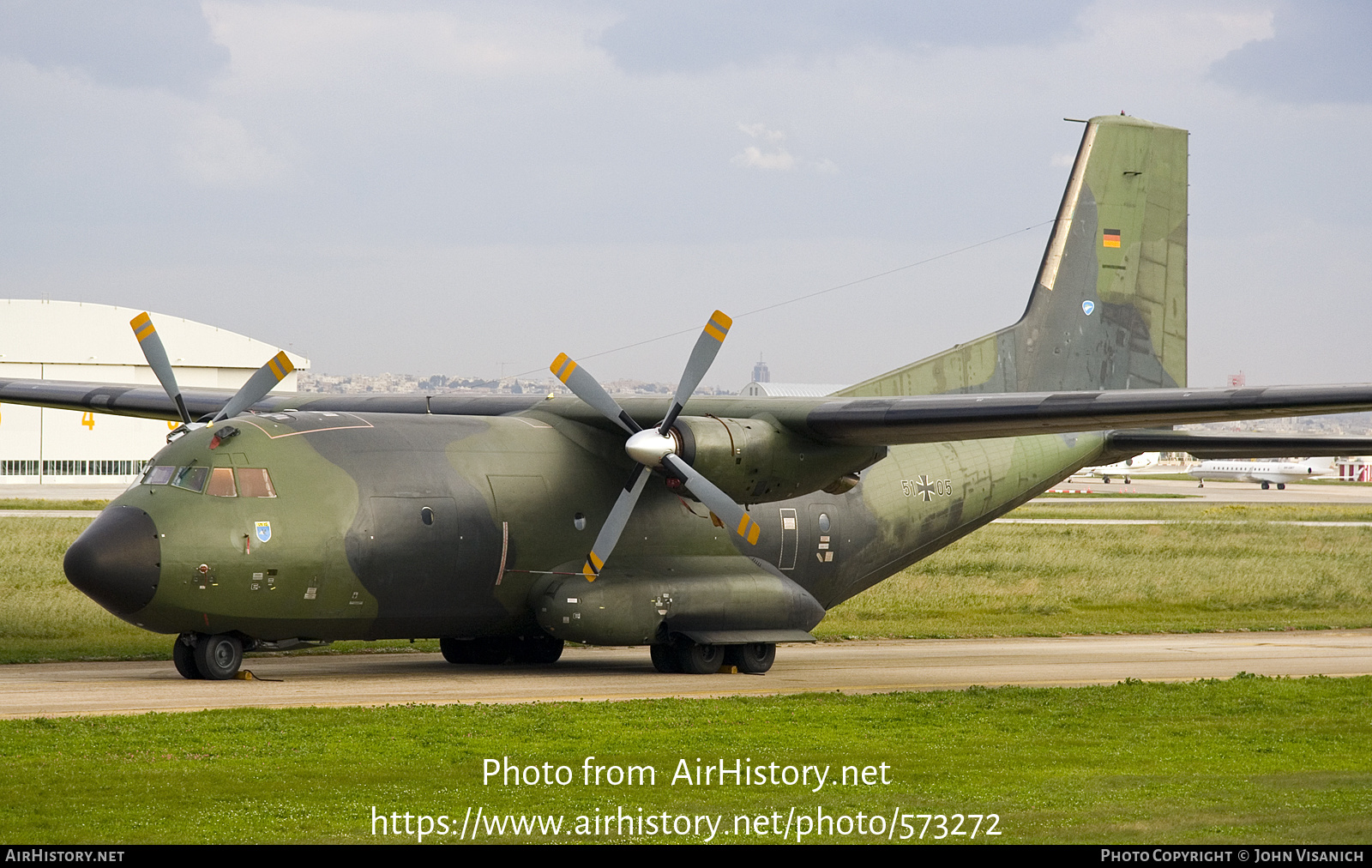 Aircraft Photo of 5105 | Transall C-160D | Germany - Air Force | AirHistory.net #573272