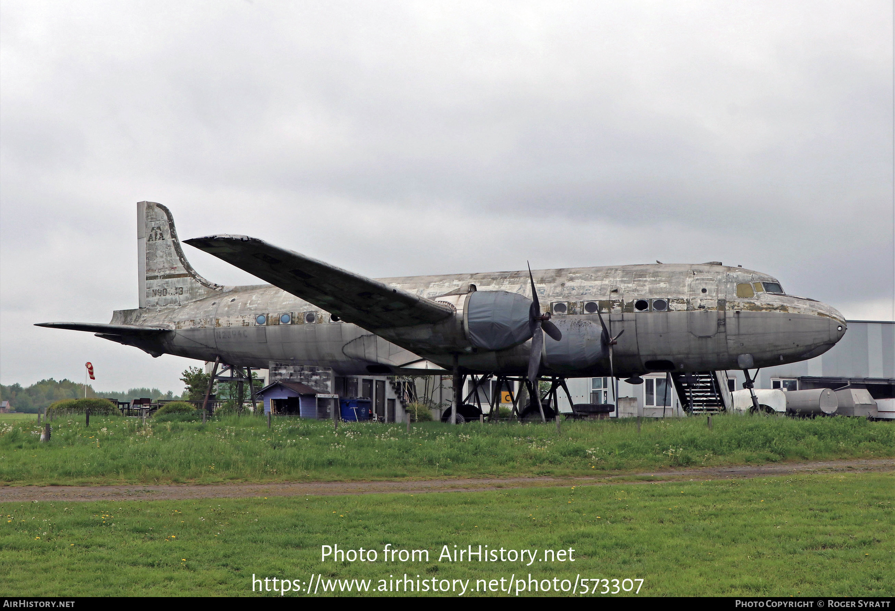 Aircraft Photo of N2894C / N90443 | Douglas C-54A Skymaster | Trans Atlantic Airlines | AirHistory.net #573307