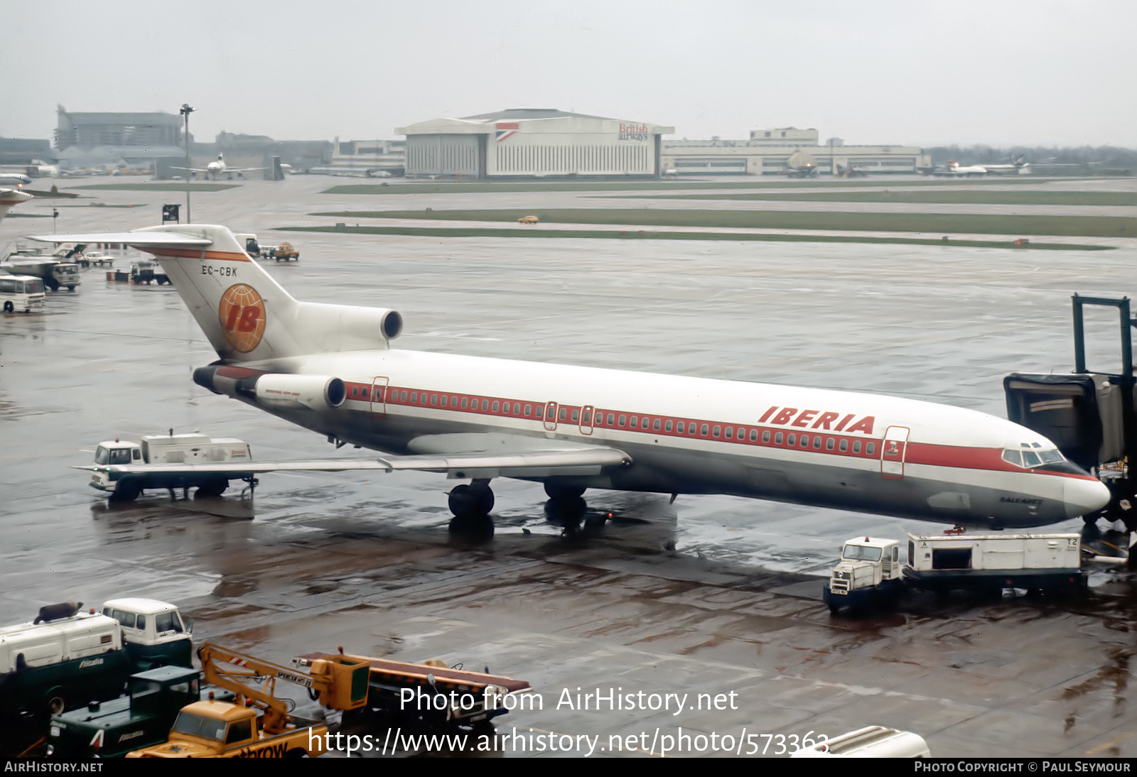 Aircraft Photo of EC-CBK | Boeing 727-256/Adv | Iberia | AirHistory.net #573363