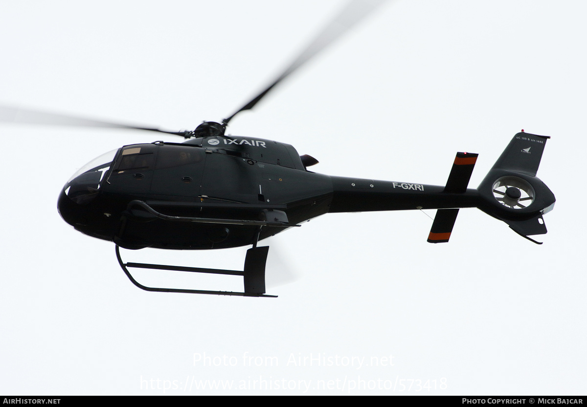 Aircraft Photo of F-GRXI | Eurocopter EC-120B Colibri | IXair | AirHistory.net #573418