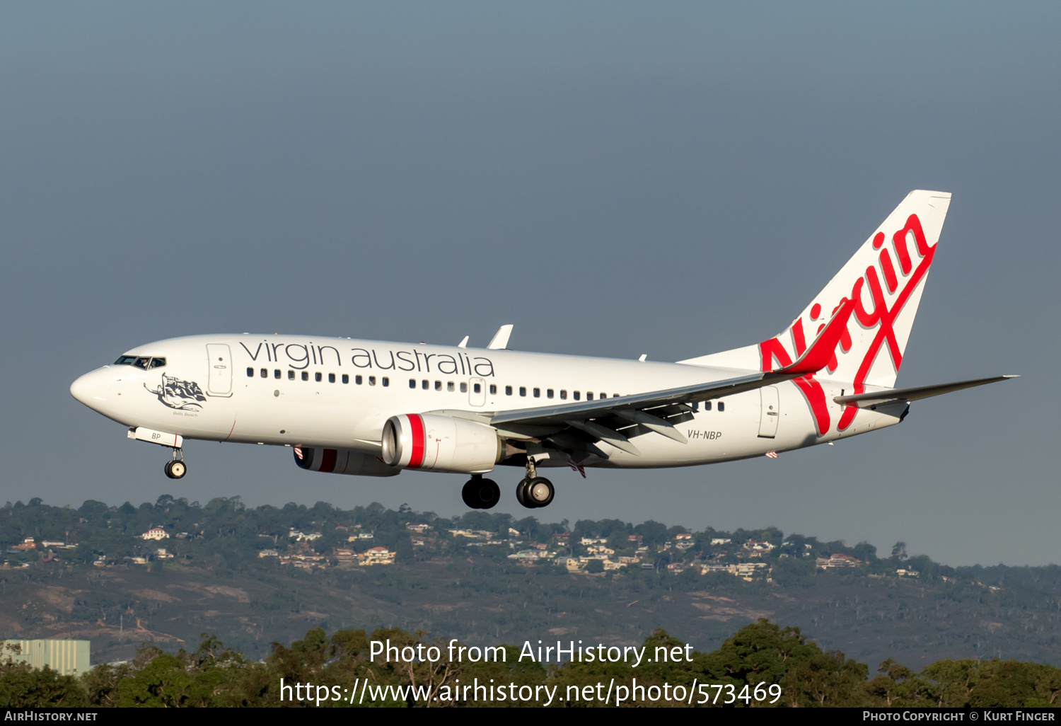 Aircraft Photo of VH-NBP | Boeing 737-7K2 | Virgin Australia Airlines | AirHistory.net #573469