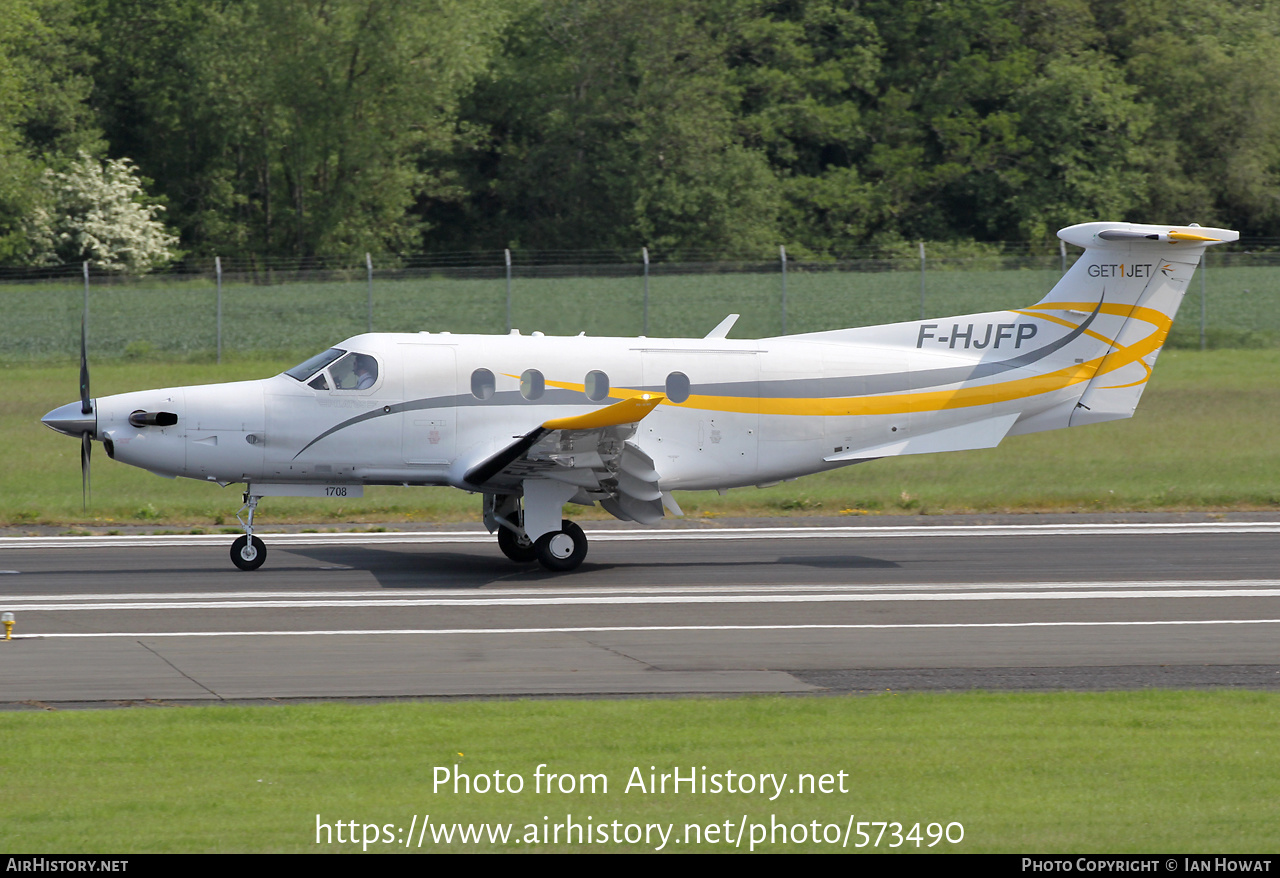 Aircraft Photo of F-HJFP | Pilatus PC-12NG (PC-12/47E) | Get1Jet | AirHistory.net #573490