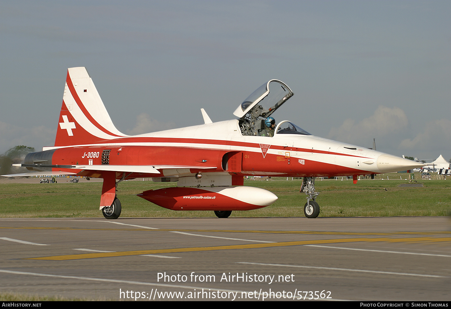 Aircraft Photo of J-3080 | Northrop F-5E Tiger II | Switzerland - Air Force | AirHistory.net #573562