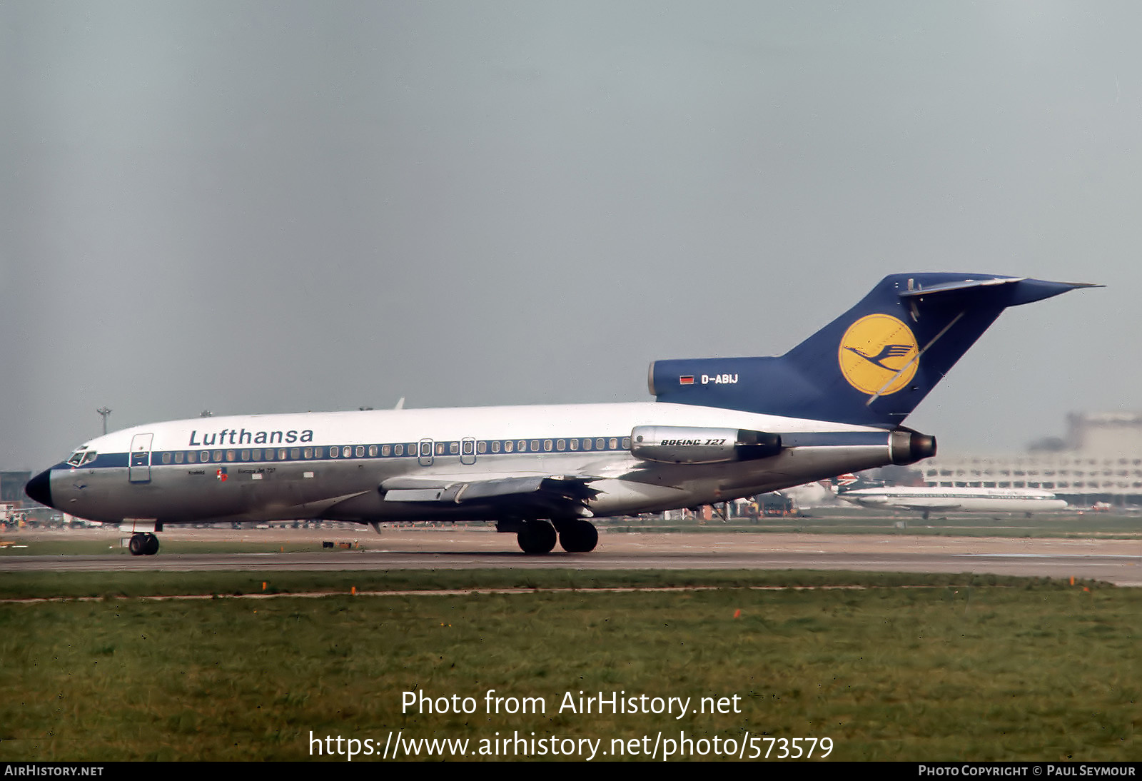 Aircraft Photo of D-ABIJ | Boeing 727-30C | Lufthansa | AirHistory.net #573579
