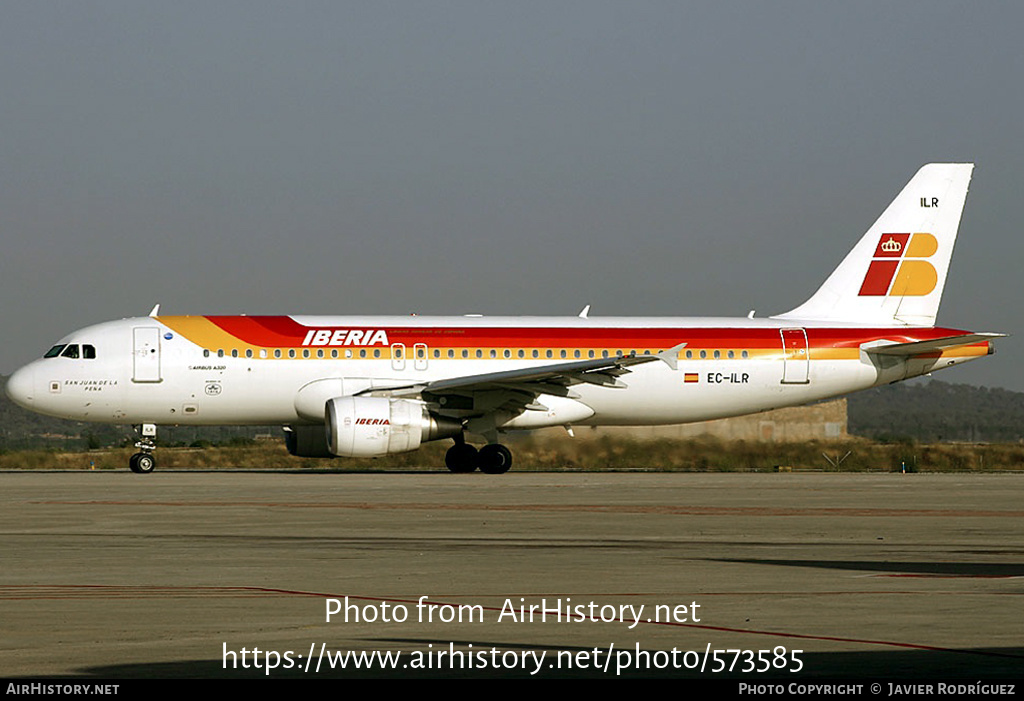 Aircraft Photo of EC-ILR | Airbus A320-214 | Iberia | AirHistory.net #573585