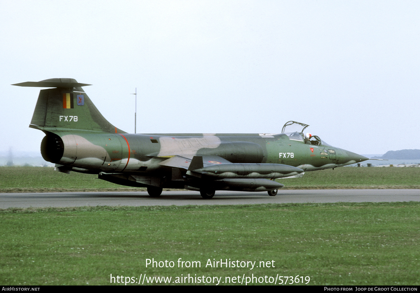 Aircraft Photo of FX78 | Lockheed F-104G Starfighter | Belgium - Air Force | AirHistory.net #573619