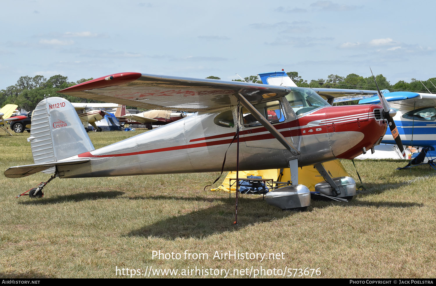 Aircraft Photo of N1121D | Cessna 140A | AirHistory.net #573676