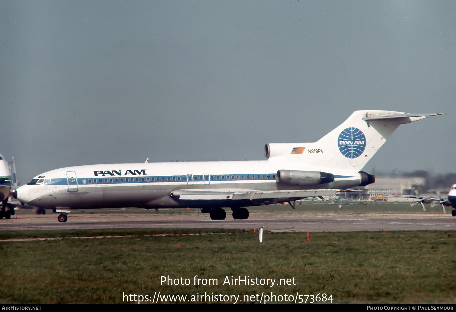 Aircraft Photo of N319PA | Boeing 727-21 | Pan American World Airways - Pan Am | AirHistory.net #573684