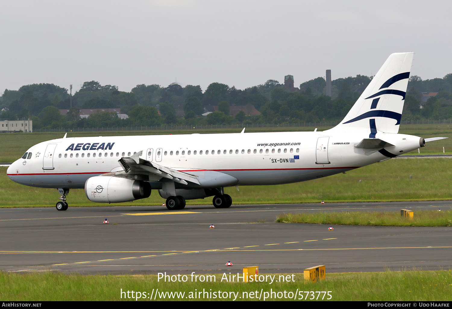 Aircraft Photo of SX-DVN | Airbus A320-232 | Aegean Airlines | AirHistory.net #573775