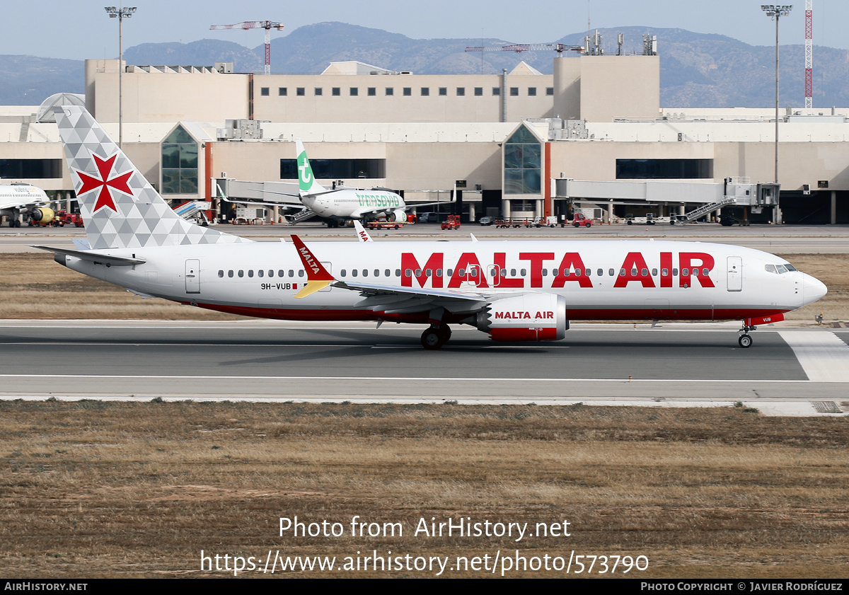 Aircraft Photo of 9H-VUB | Boeing 737-8200 Max 200 | Malta Air | AirHistory.net #573790