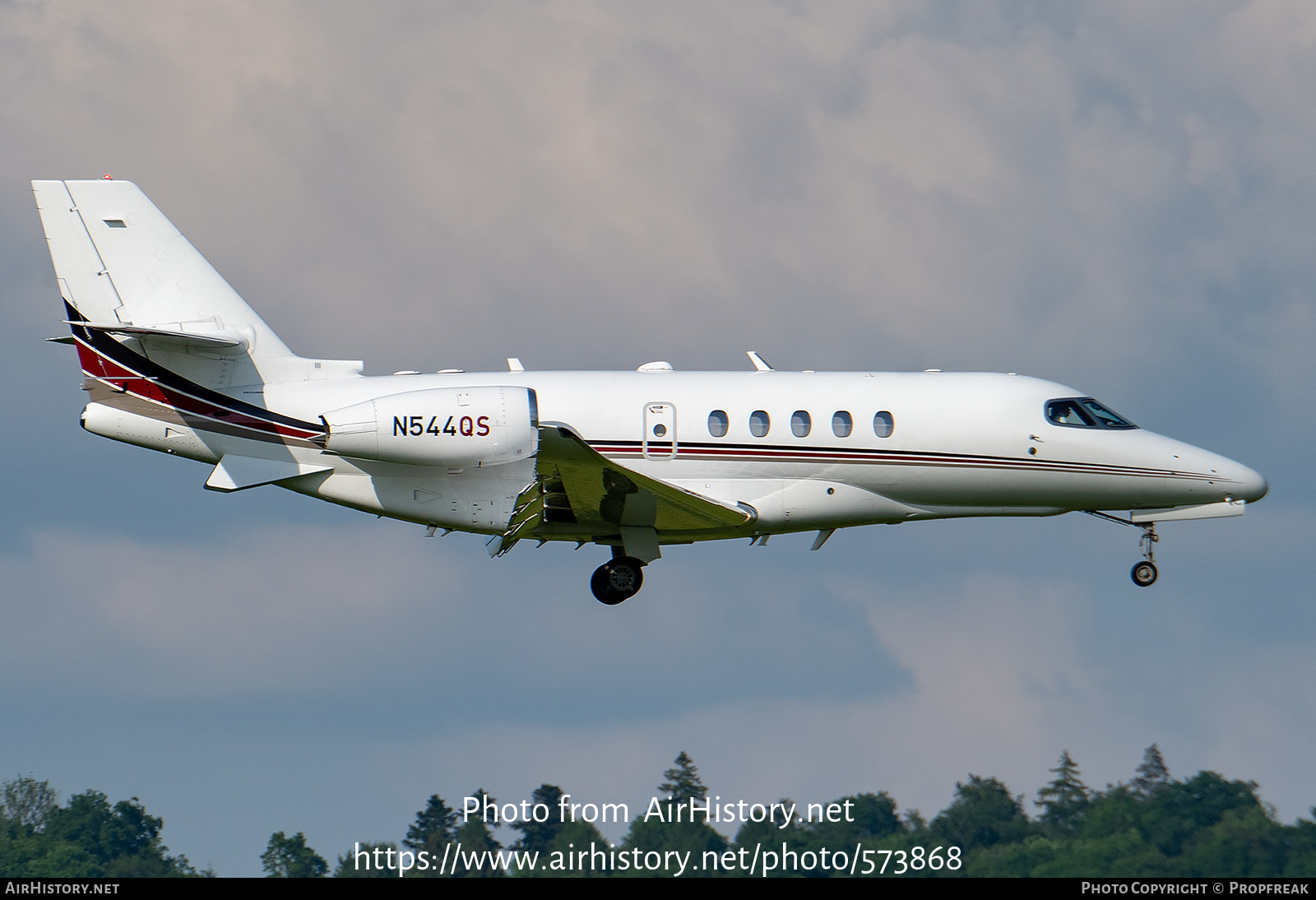 Aircraft Photo of N544QS | Cessna 680A Citation Latitude | AirHistory.net #573868