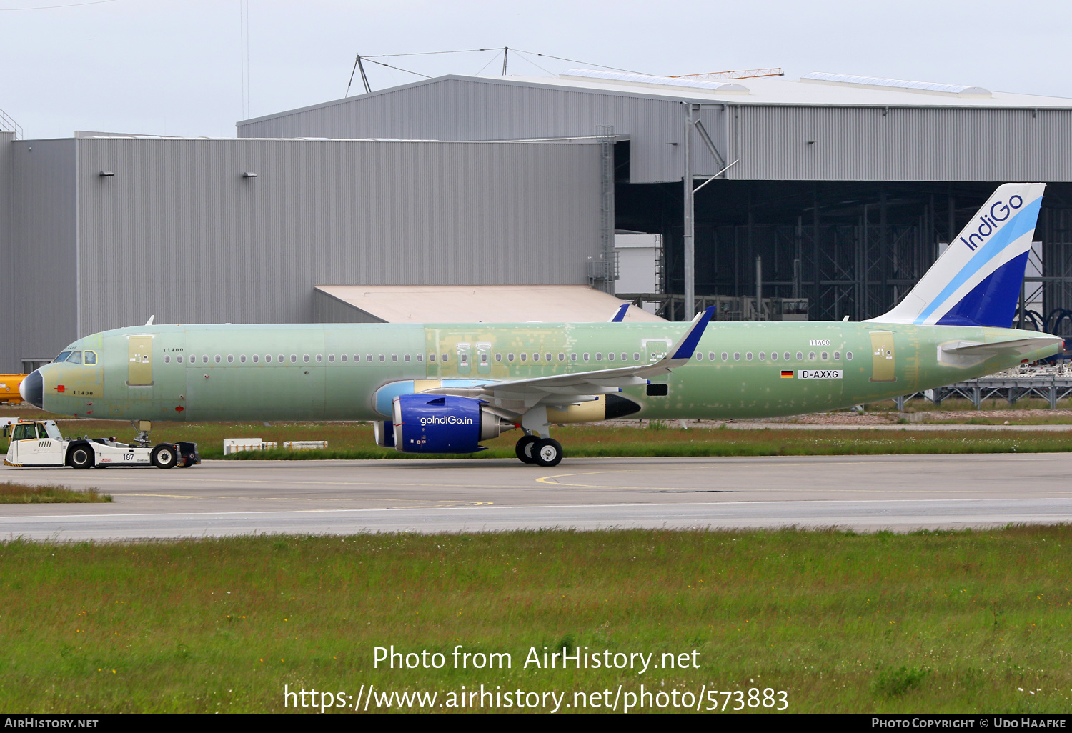 Aircraft Photo of D-AXXG | Airbus A321-251NX | IndiGo | AirHistory.net #573883