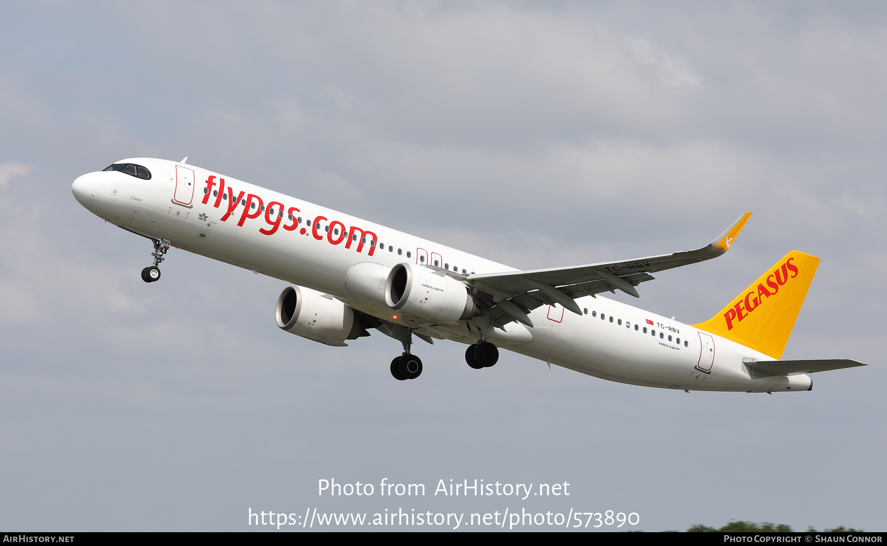 Aircraft Photo of TC-RBV | Airbus A321-251NX | Pegasus Airlines | AirHistory.net #573890