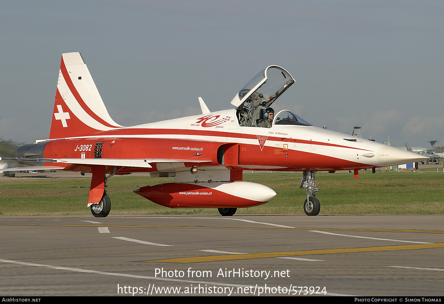 Aircraft Photo of J-3082 | Northrop F-5E Tiger II | Switzerland - Air Force | AirHistory.net #573924