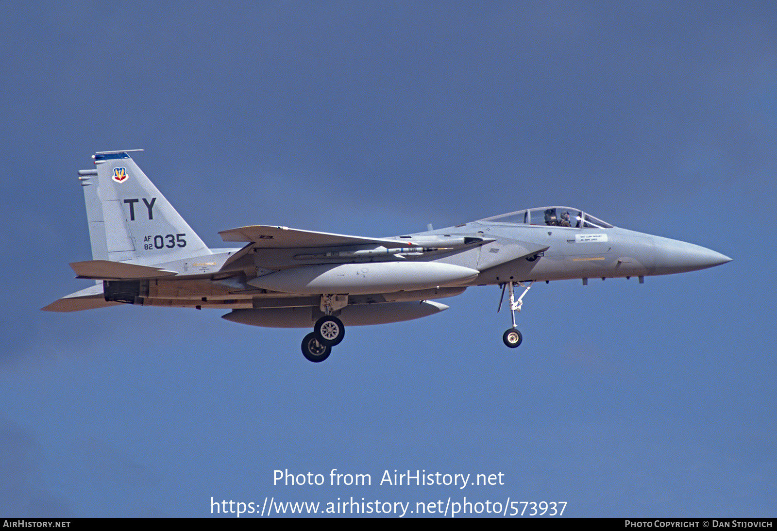 Aircraft Photo of 82-0035 / AF82-035 | McDonnell Douglas F-15C Eagle | USA - Air Force | AirHistory.net #573937