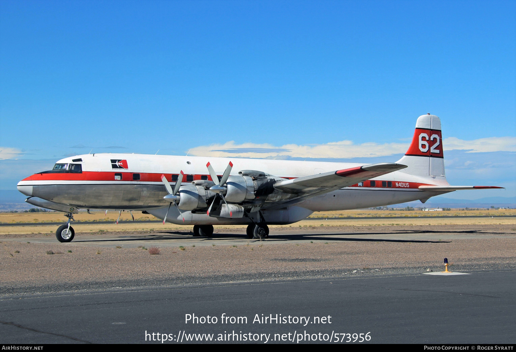 Aircraft Photo of N401US | Douglas DC-7/AT | Erickson Aero Tanker | AirHistory.net #573956