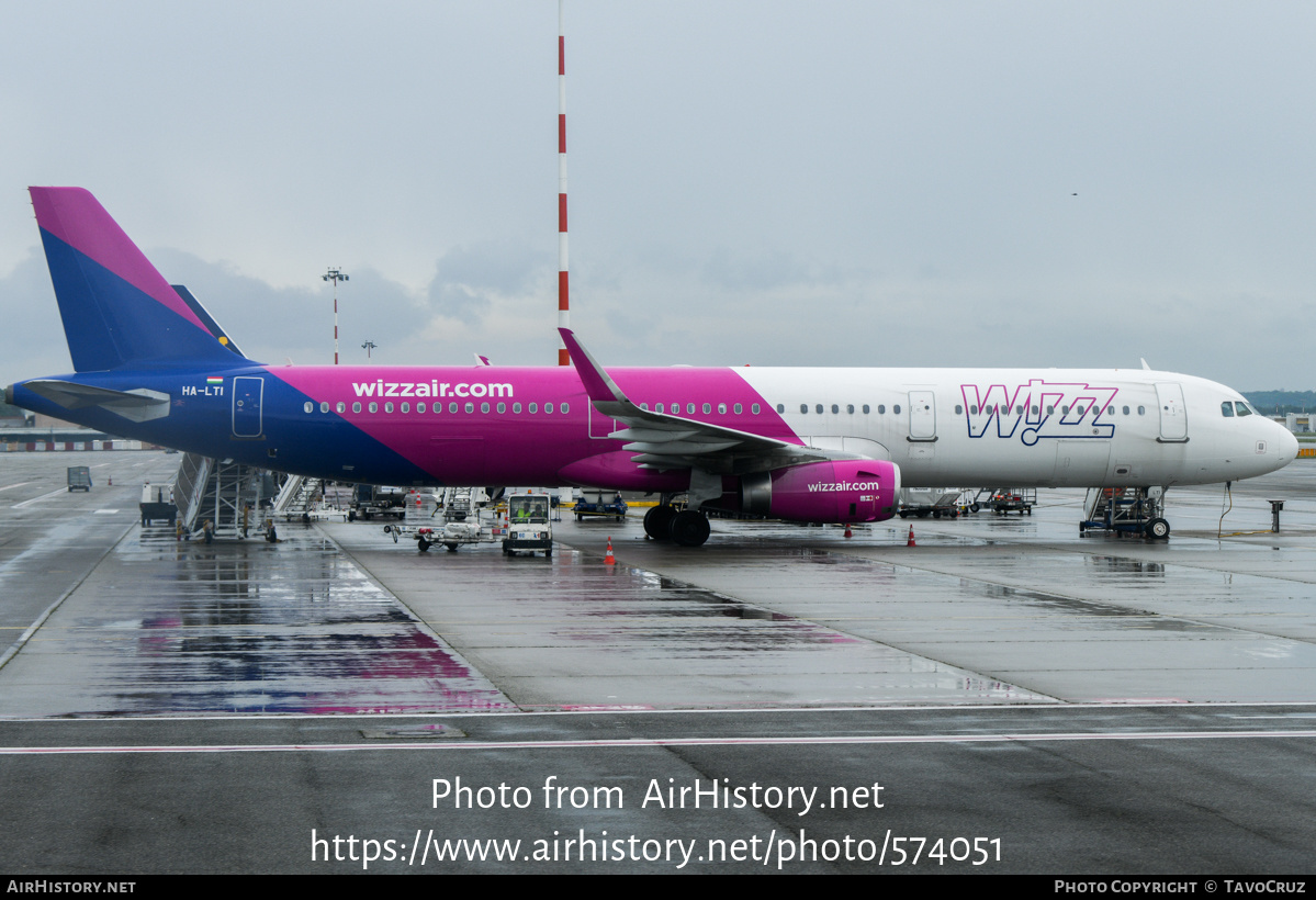 Aircraft Photo of HA-LTI | Airbus A321-231 | Wizz Air | AirHistory.net #574051