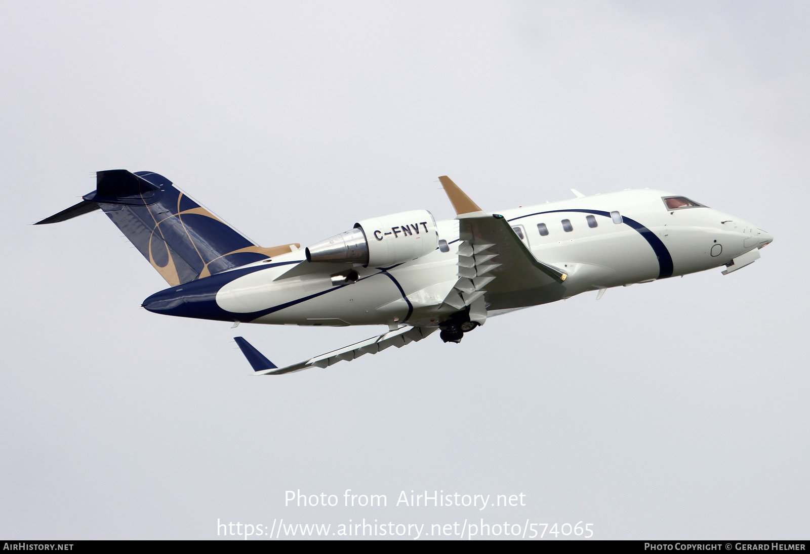 Aircraft Photo of C-FNVT | Bombardier Challenger 650 (CL-600-2B16) | AirHistory.net #574065