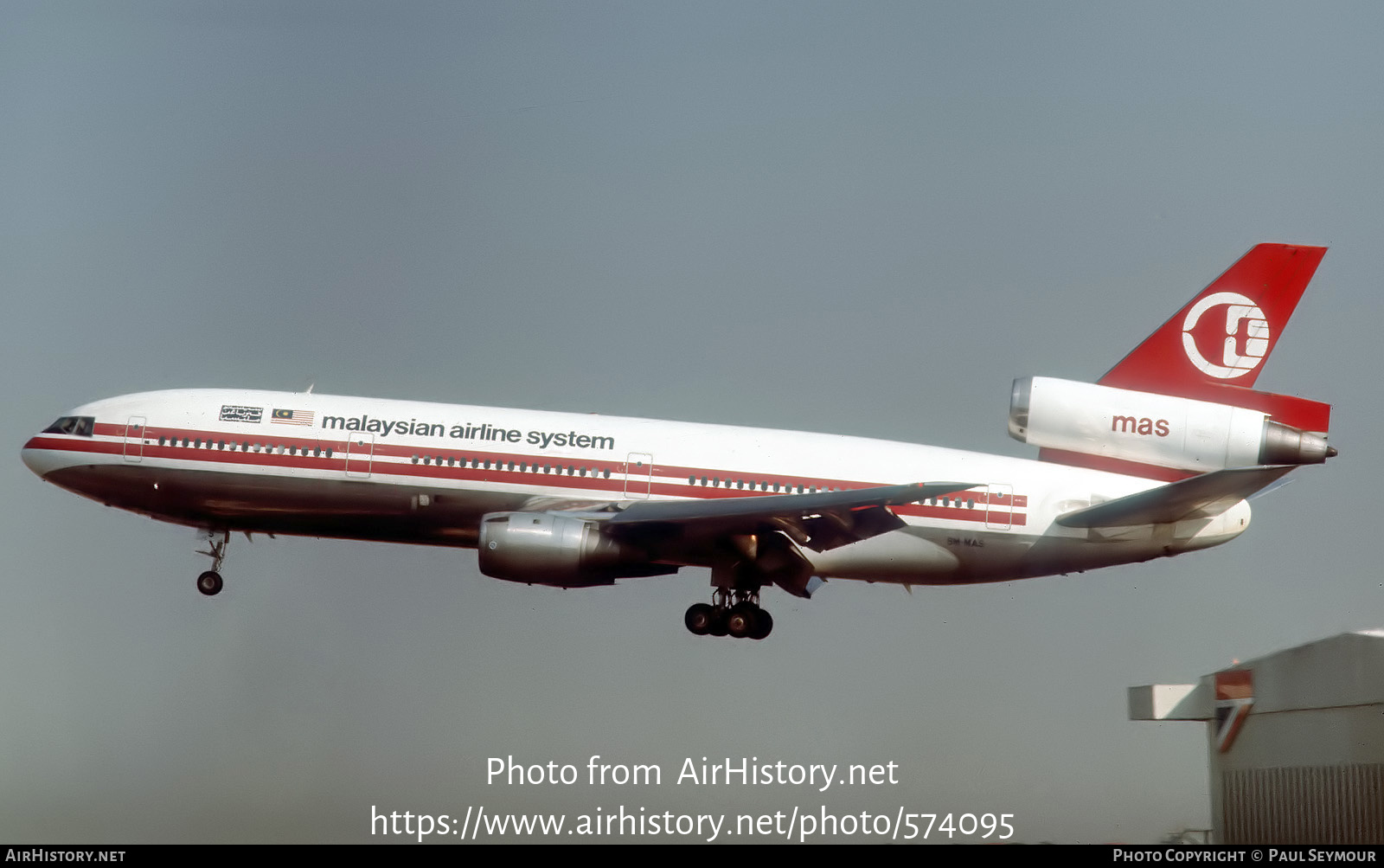 Aircraft Photo of 9M-MAS | McDonnell Douglas DC-10-30 | Malaysian Airline System - MAS | AirHistory.net #574095