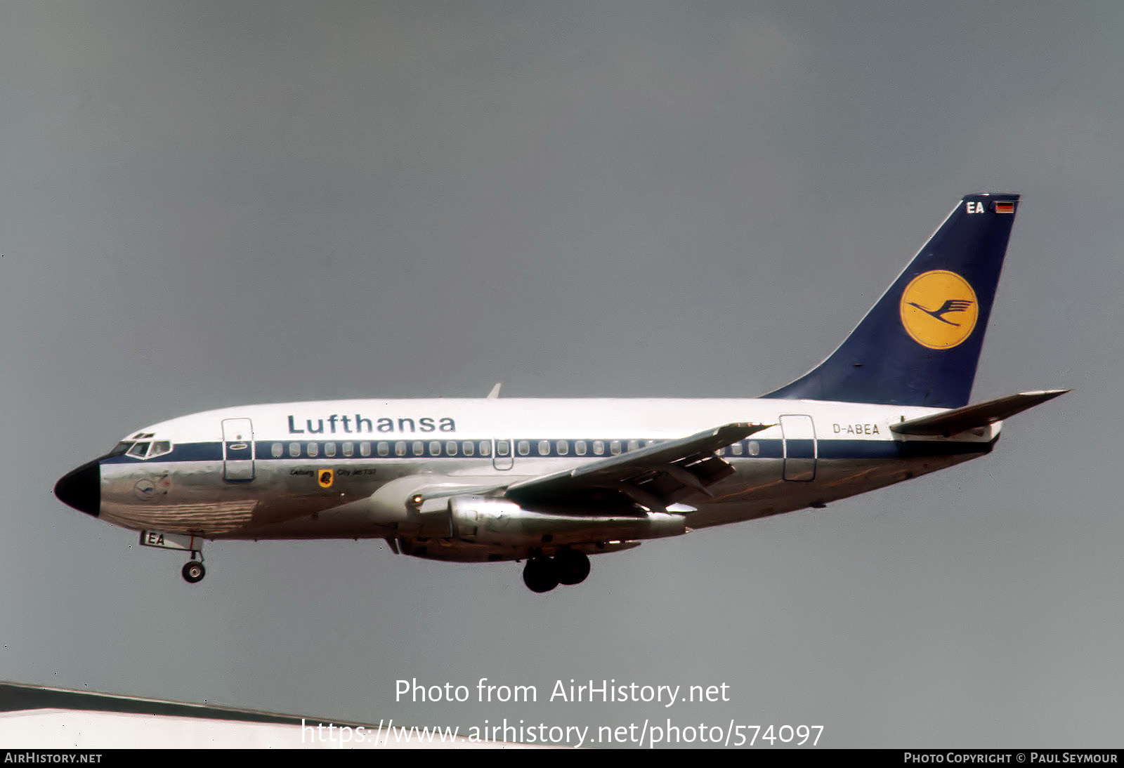 Aircraft Photo of D-ABEA | Boeing 737-130 | Lufthansa | AirHistory.net #574097