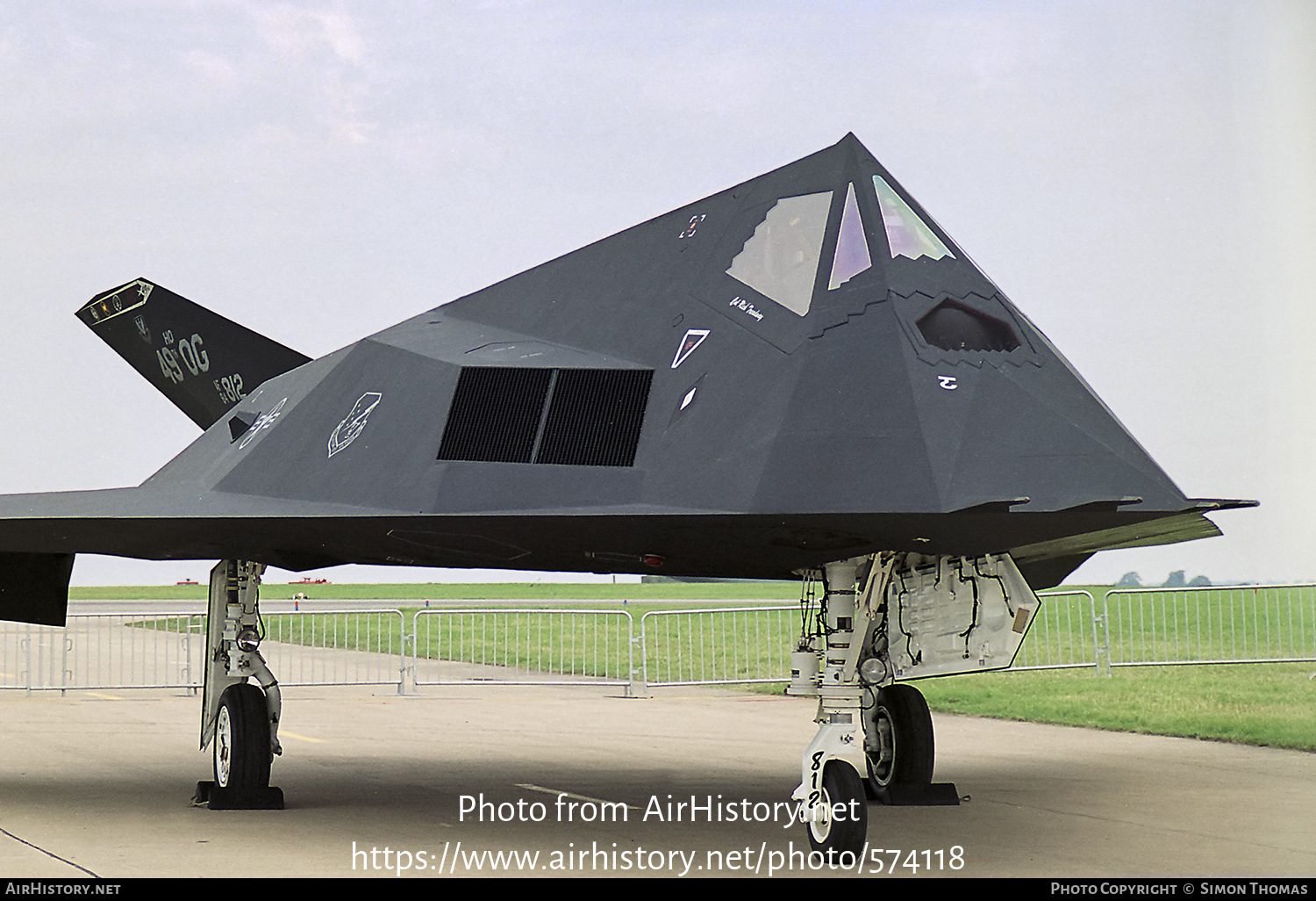 Aircraft Photo of 84-0812 / AF84-812 | Lockheed F-117A Nighthawk | USA - Air Force | AirHistory.net #574118