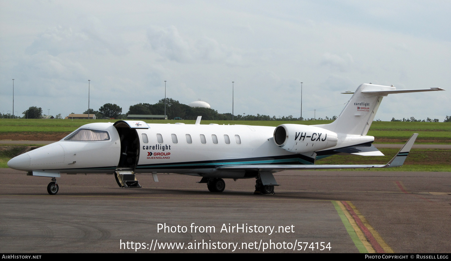 Aircraft Photo of VH-CXJ | Learjet 45 | CareFlight | AirHistory.net #574154