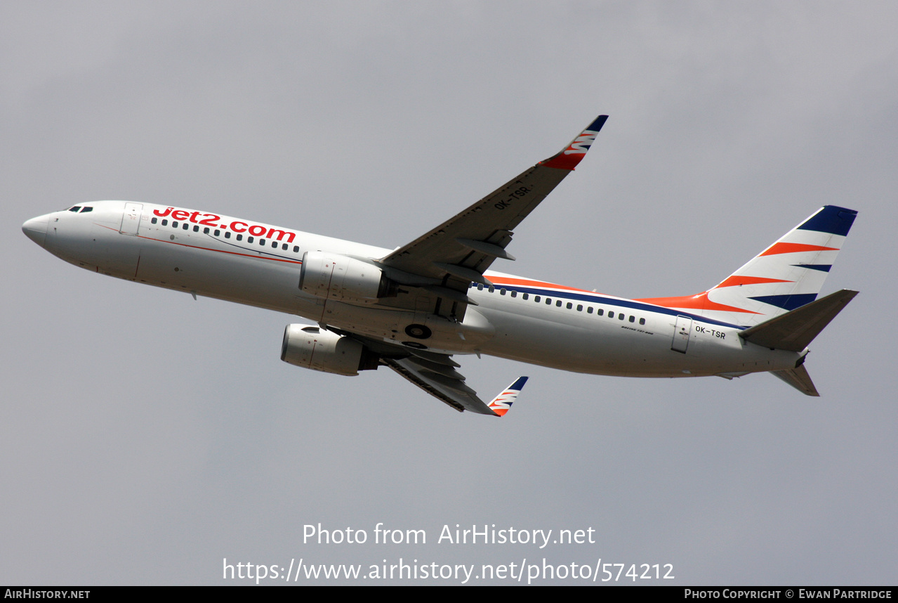 Aircraft Photo of OK-TSR | Boeing 737-82R | Jet2 | AirHistory.net #574212