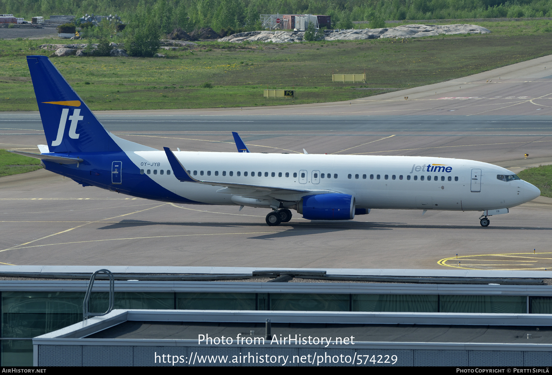 Aircraft Photo of OY-JYB | Boeing 737-8KN | Jettime | AirHistory.net #574229