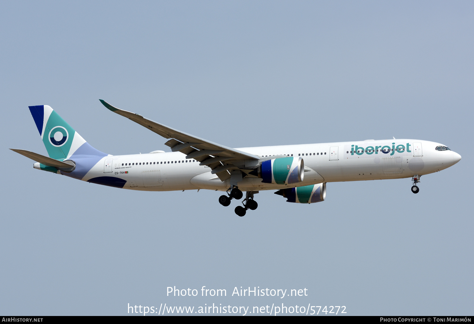 Aircraft Photo of CS-TKH | Airbus A330-941N | Iberojet | AirHistory.net #574272