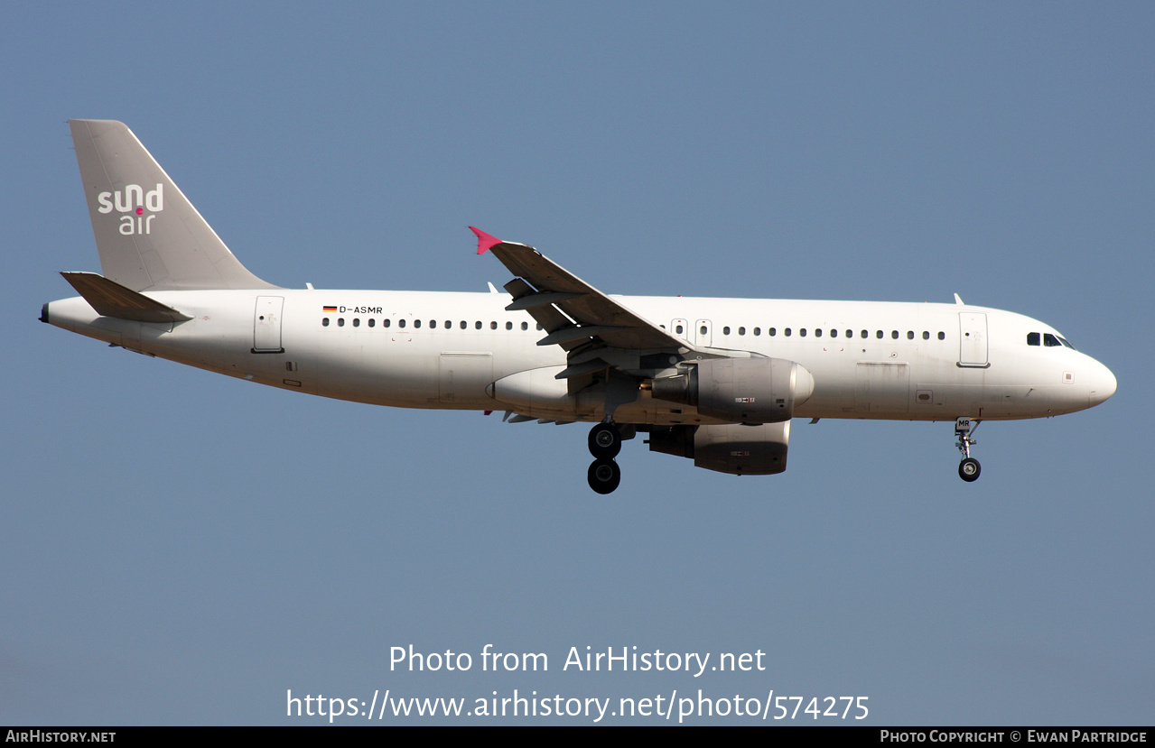 Aircraft Photo of D-ASMR | Airbus A320-214 | Sundair | AirHistory.net #574275