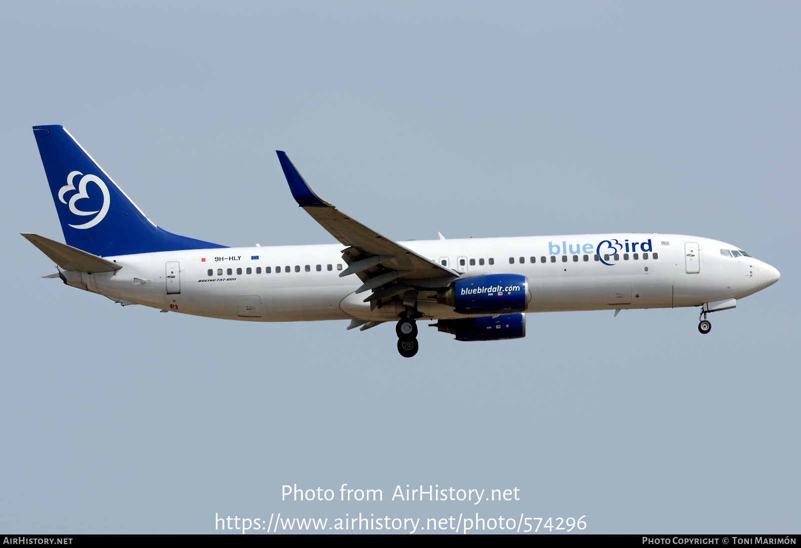 Aircraft Photo of 9H-HLY | Boeing 737-85F | BlueBird Airways | AirHistory.net #574296