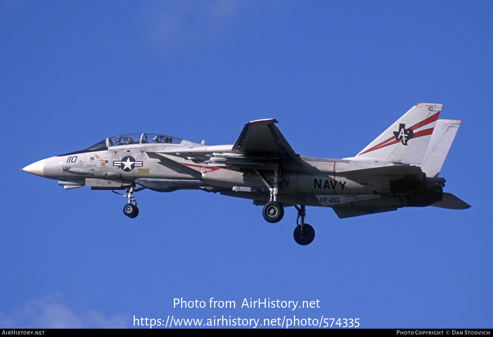 Aircraft Photo of 162710 | Grumman F-14A Tomcat | USA - Navy | AirHistory.net #574335