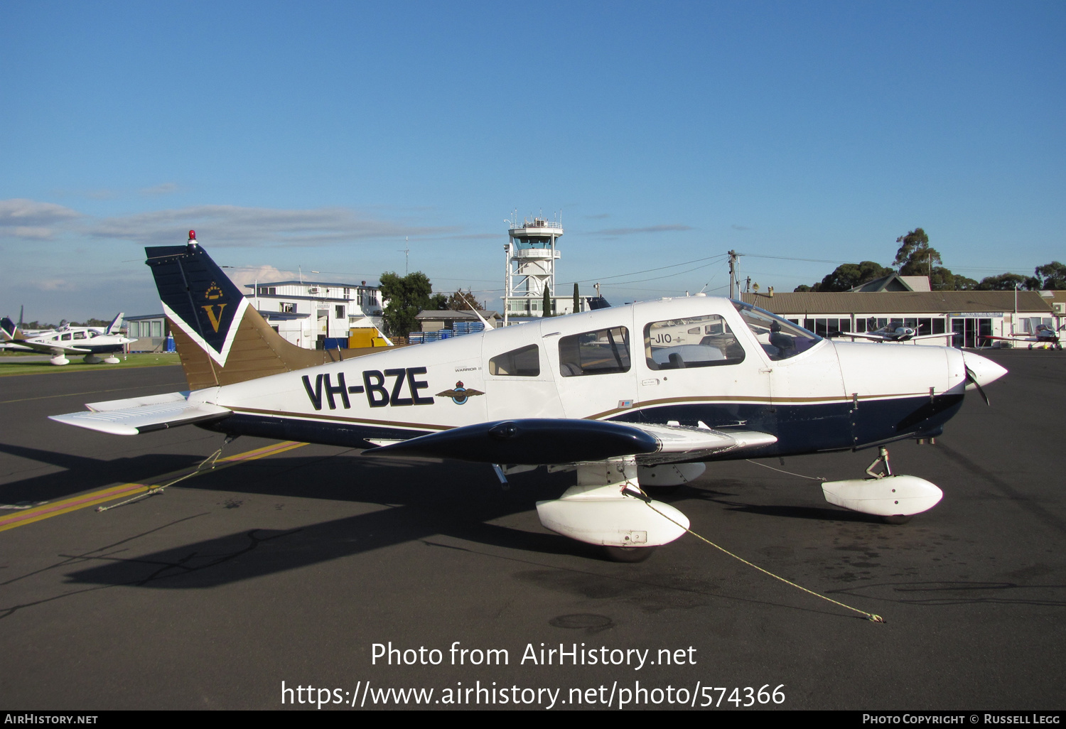 Aircraft Photo of VH-BZE | Piper PA-28-161 Warrior II | Royal Victorian Aero Club | AirHistory.net #574366