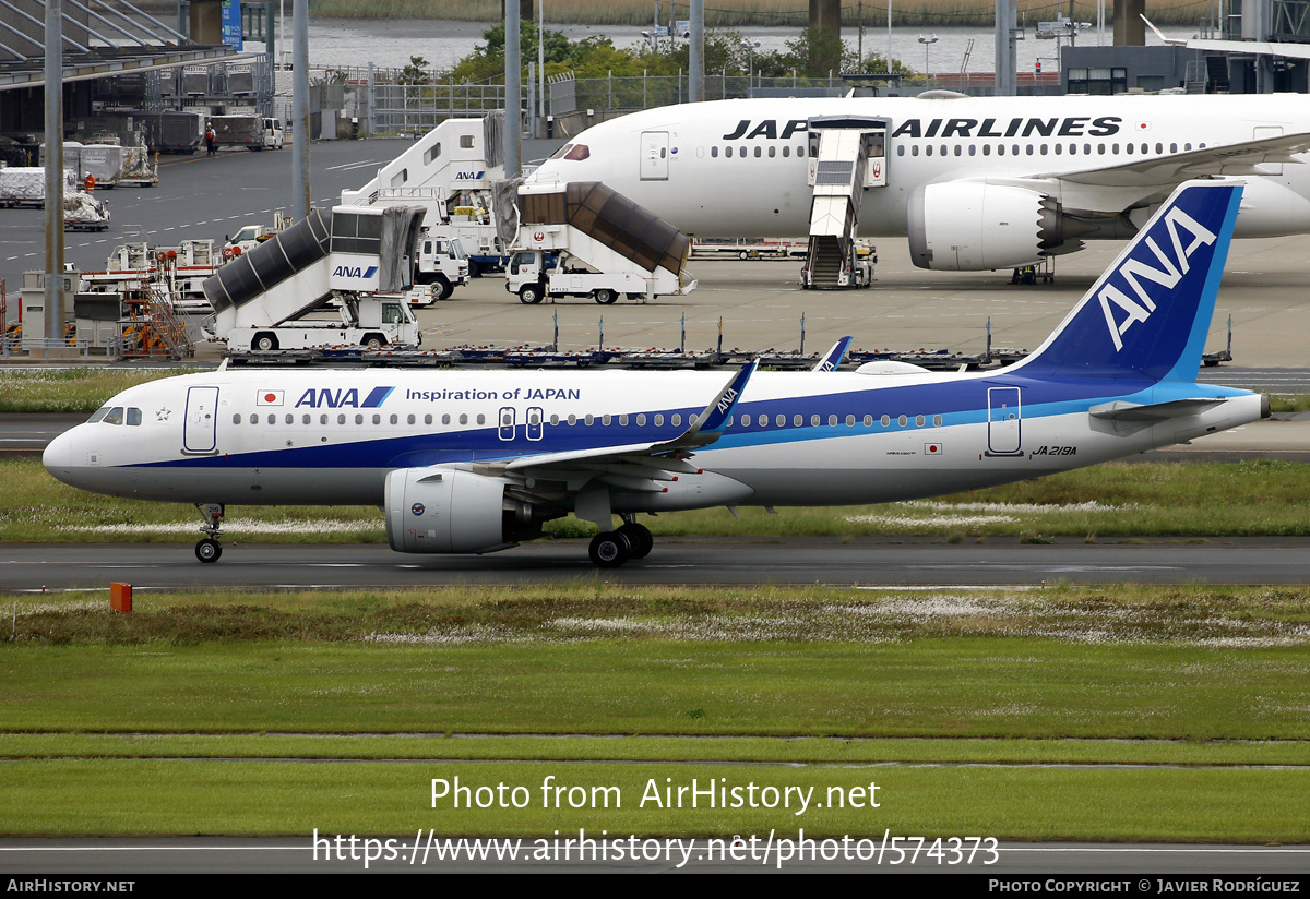 Aircraft Photo of JA219A | Airbus A320-271N | All Nippon Airways - ANA | AirHistory.net #574373