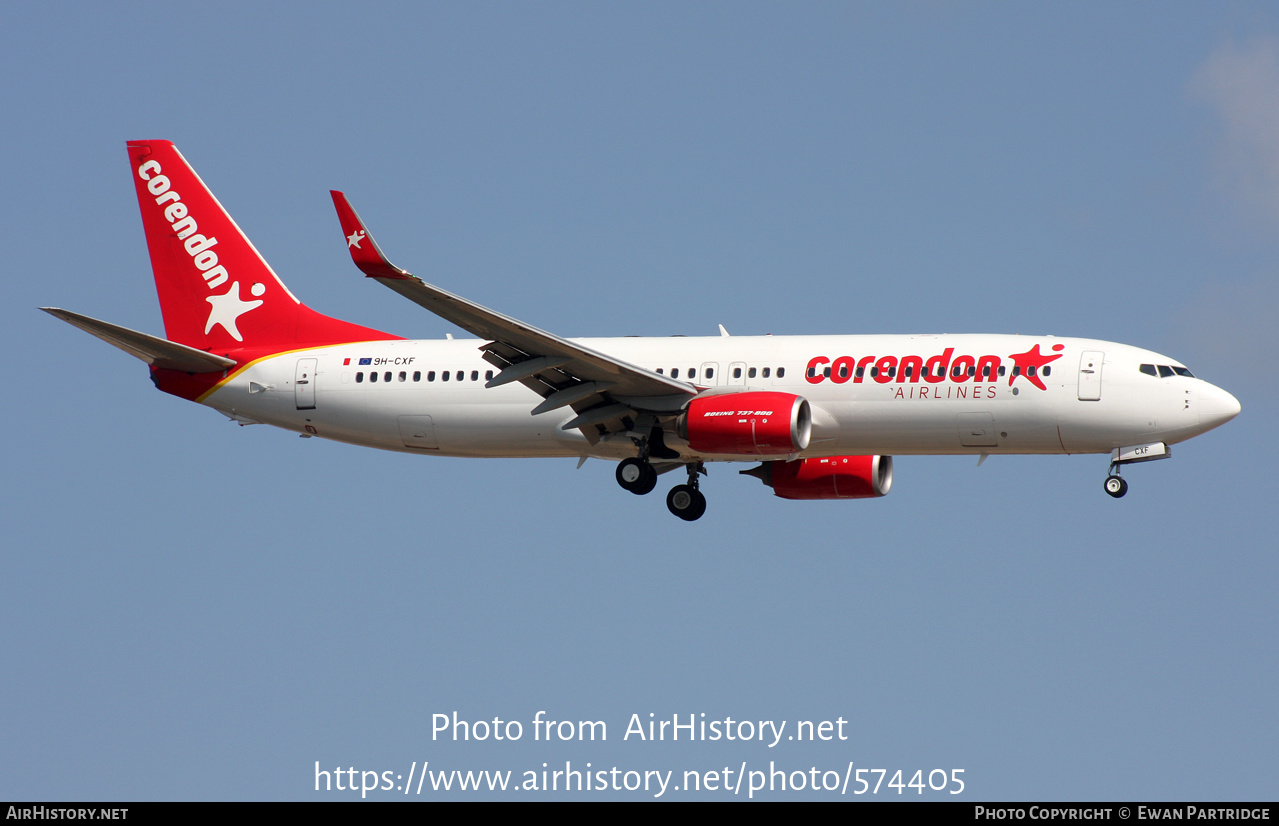 Aircraft Photo of 9H-CXF | Boeing 737-8KN | Corendon Airlines | AirHistory.net #574405