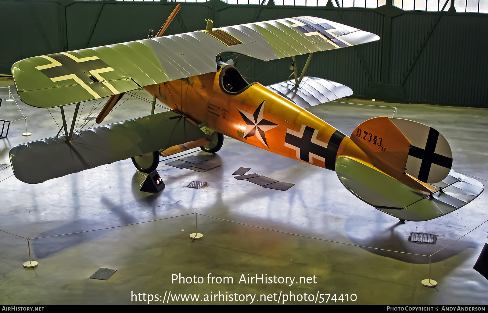 Aircraft Photo of D7343 / ZK-TVD | Albatros D-Va (Replica) | Germany - Air Force | AirHistory.net #574410