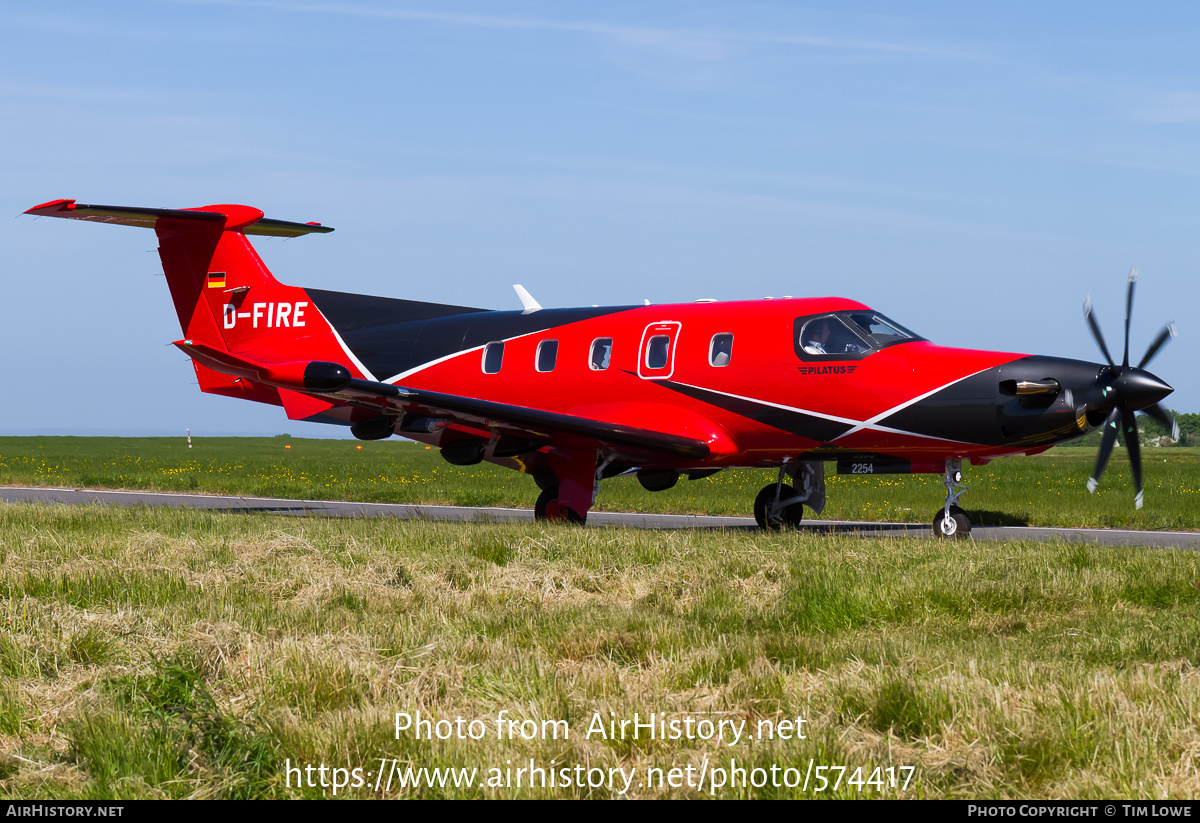 Aircraft Photo of D-FIRE | Pilatus PC-12NGX (PC-12/47E) | AirHistory.net #574417