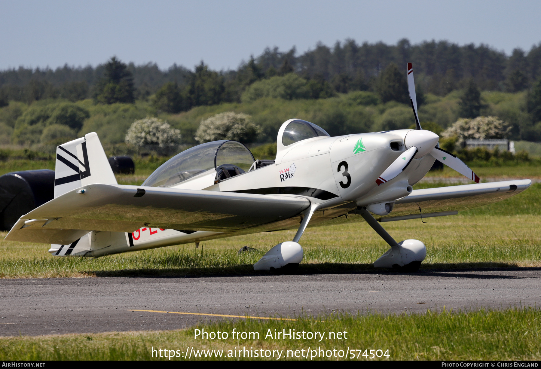 Aircraft Photo of G-EGRV | Van's RV-8 | Team Raven | AirHistory.net #574504