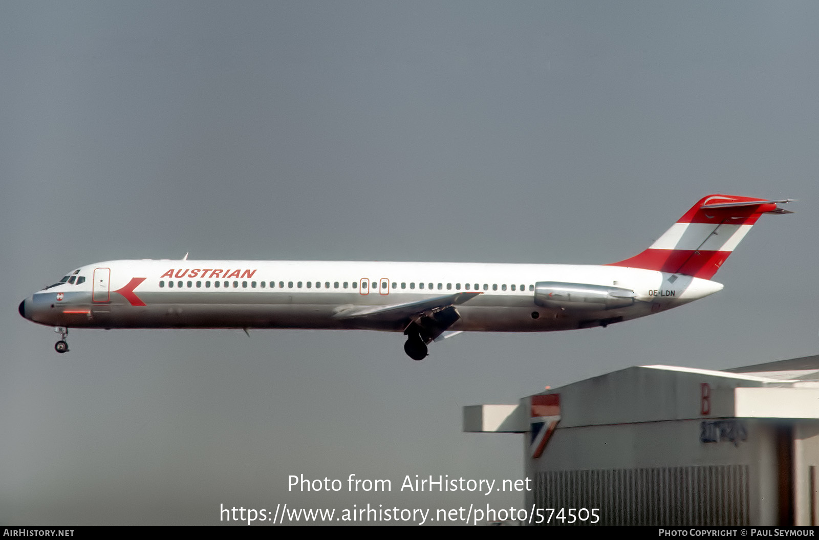 Aircraft Photo of OE-LDN | McDonnell Douglas DC-9-51 | Austrian Airlines | AirHistory.net #574505