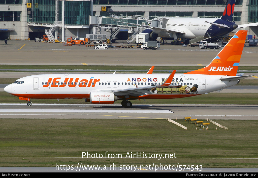 Aircraft Photo of HL8336 | Boeing 737-8JP | Jeju Air | AirHistory.net #574543