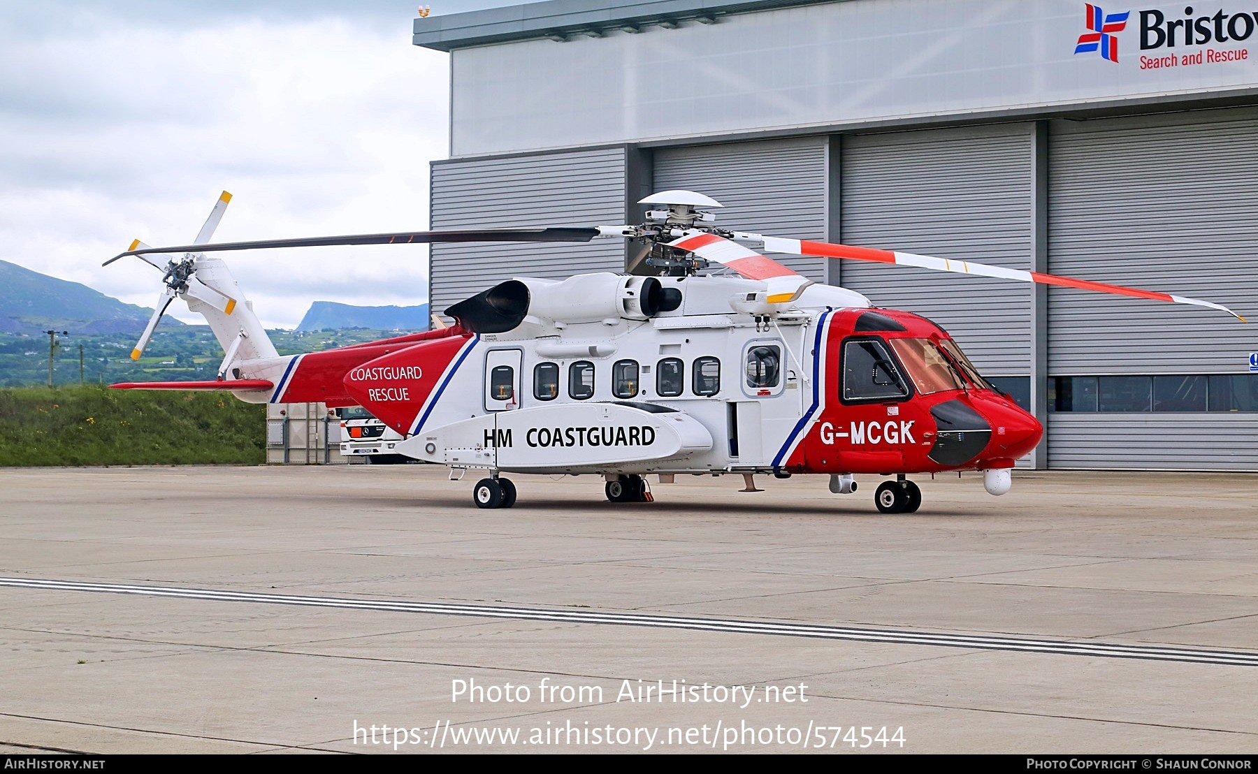 Aircraft Photo of G-MCGK | Sikorsky S-92A | HM Coastguard | AirHistory.net #574544