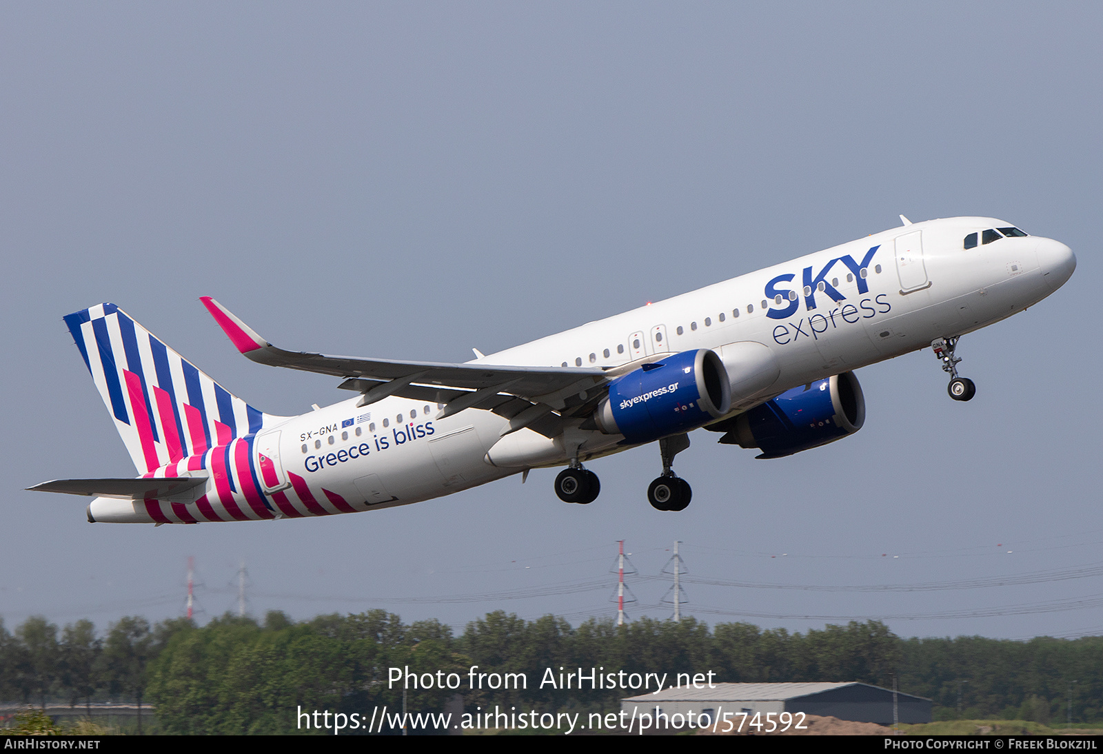 Aircraft Photo of SX-GNA | Airbus A320-251N | Sky Express | AirHistory.net #574592